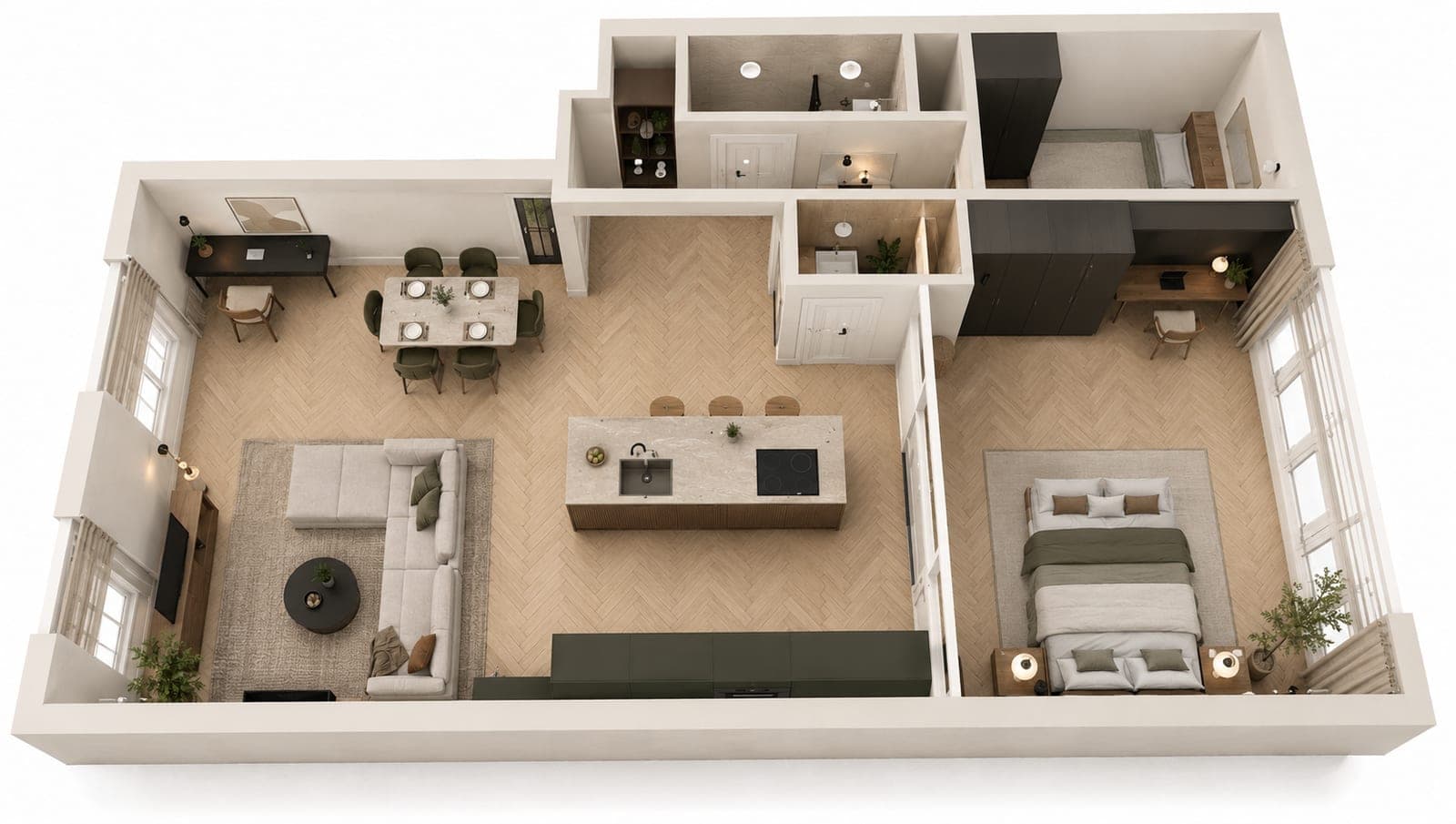 Appartement Amsteldijk